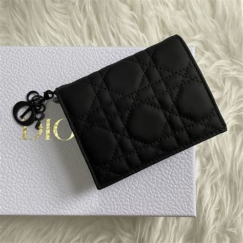 dior mini wallet.